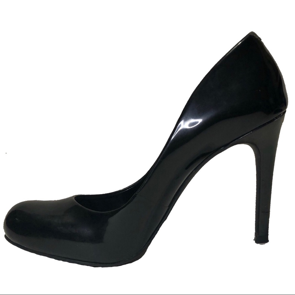 Jessica Simpson Black Patent Calie Pump size 8.5 - Picture 2 of 8